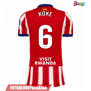 Lacne Ženy Futbalové dres Atletico Madrid Koke #6 2026-27 Krátky Rukáv - Domáci